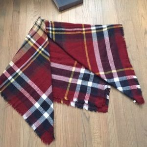 Large Plaid Shawl